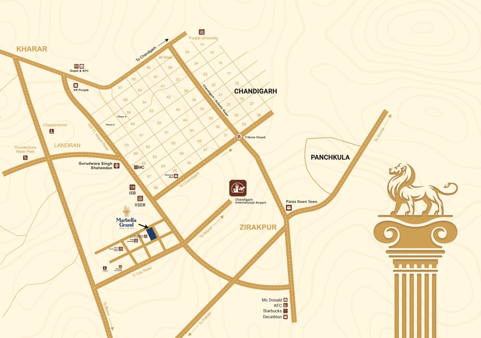 Location Map Marbella Grand