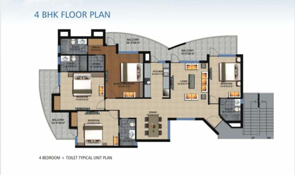 4bhk Floor Plans of Victoria Heights Peer Muchalla