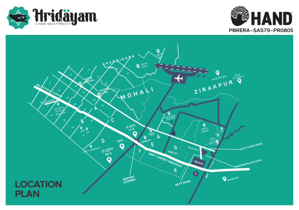 Hridayam location map