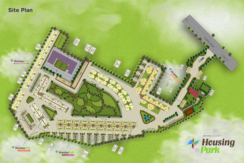 site plan SBP Housing Park