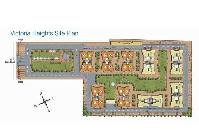 Fortune Victoria Heights Site Plan 