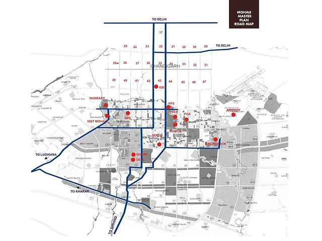 Master Plan of Premium The Courtyard Avenues